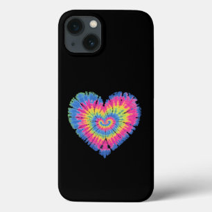 Tie Dye Valentines Colourful Hearts Day  iPhone 13 Case