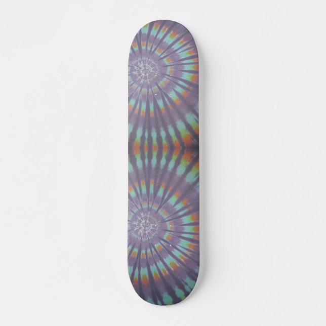 Tie Dye Wheels Skateboard (Front)