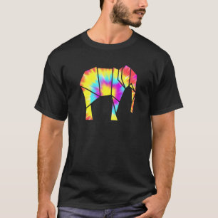 Tie Dye Zoo Animals Pet Adoption Party Nature Elep T-Shirt