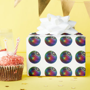 Tie Dyed Lawn Bowls, Gift Wrapping Paper