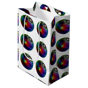 Tie Dyed Lawn Bowls, Medium Gift Bag