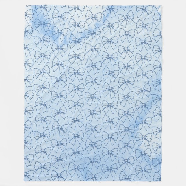 Tie Fleece Blanket (Front)