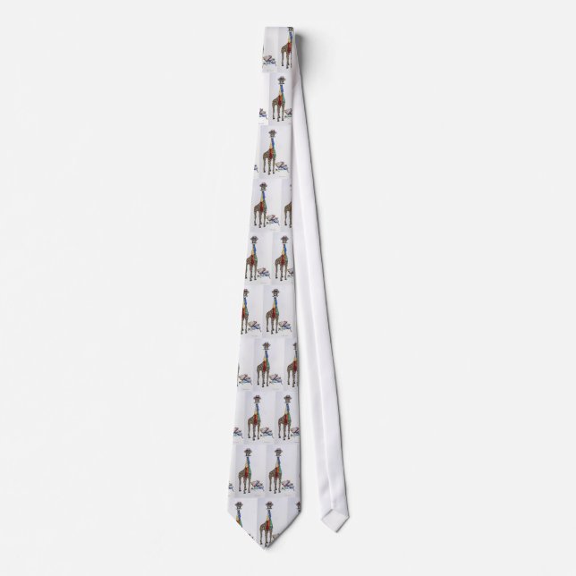 Tie, Giraffe with Neckties (Front)