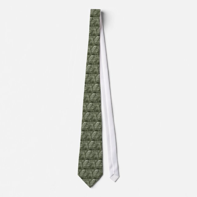 Tie Iced Pine - Lichen (Front)