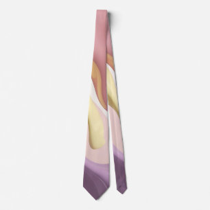Tie in stylish abstract graphic