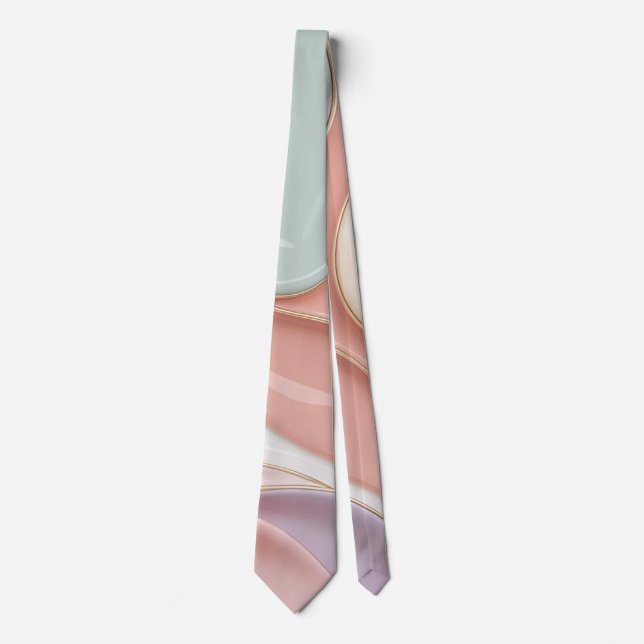 Tie in stylish abstract graphic (Front)
