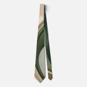 Tie in stylish abstract graphic