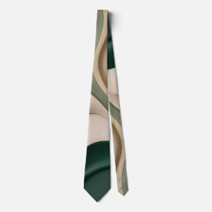 Tie in stylish abstract graphic