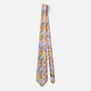 Tie : Organic Leaves (yellow)