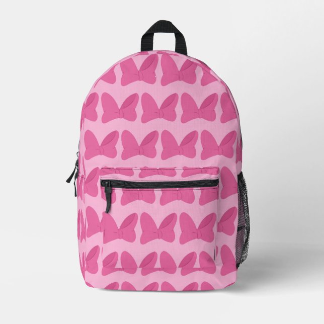 Tie Printed Backpack (Front)