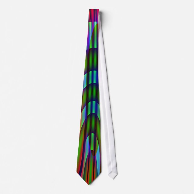 Tie: Psychedelic Centipede Tie (Front)