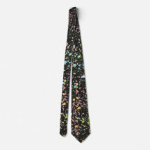 TIE - SPACE CONFETTI
