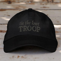 Tie the Knot Troop Modern Simple Wedding