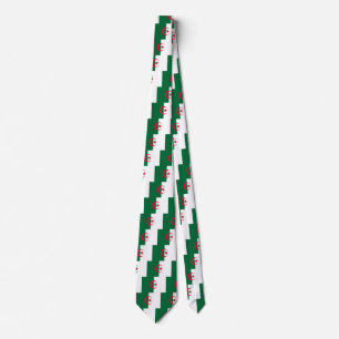 Tie with Flag of Algeria
