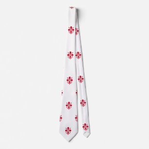 Tie with Flag of Florence, Italy