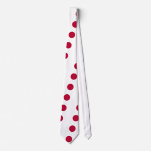 Tie with Flag of Japan