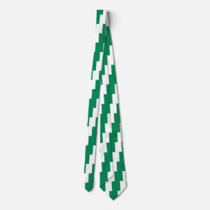 Tie with Flag of Nigeria