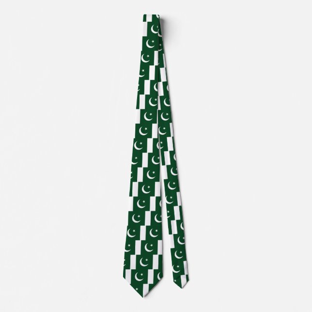 Tie with Flag of Pakistan (Front)
