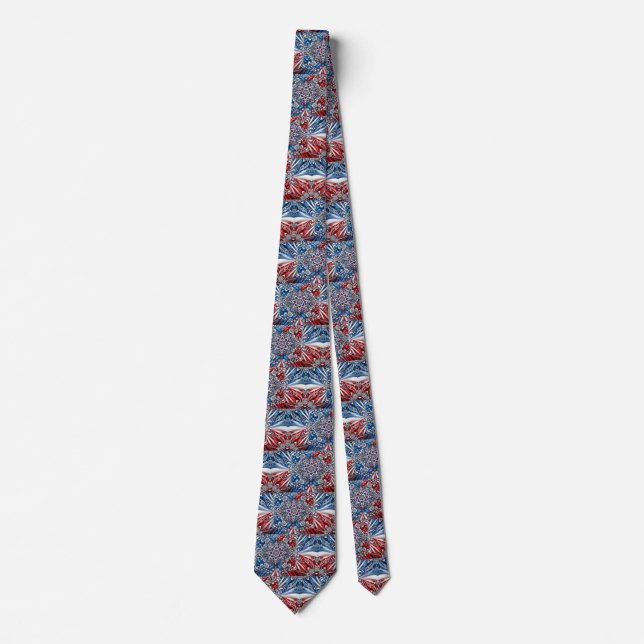 Tie with French Colours Design (Front)