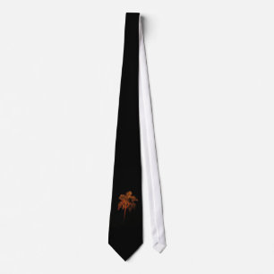 tie with palm tree