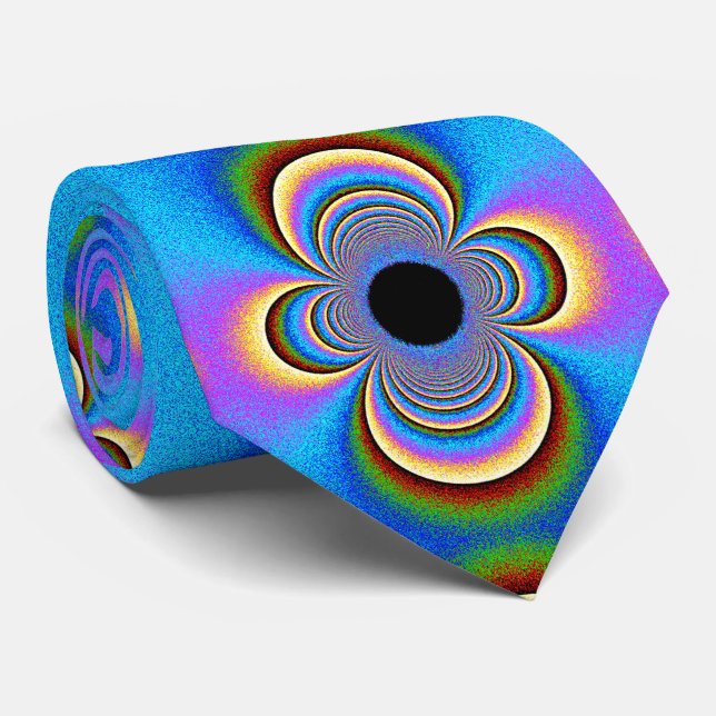 Tie with Unique Art (Rolled)