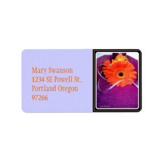 Tied Up With Ribbon  -  Address Label's Label