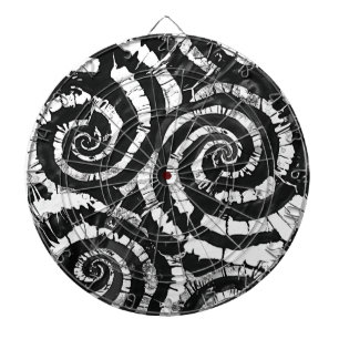 tiedye dartboard