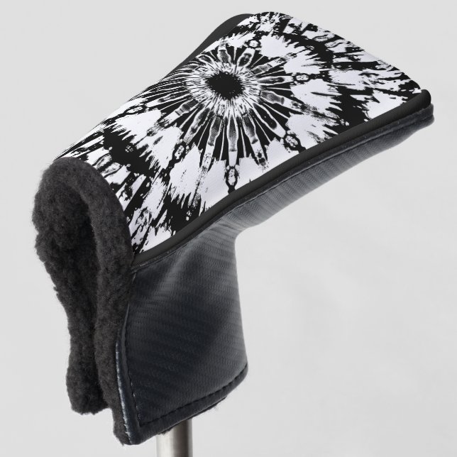 tiedye golf head cover (3/4 Front)