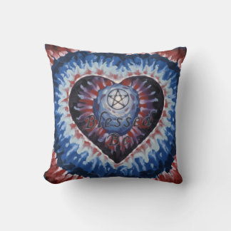 TieDyeHeart Cushion