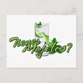 Tienes Mojitos? Postcard