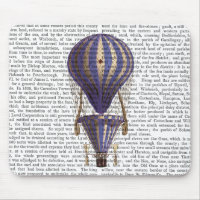 Tiered Hot Air Balloon Blue