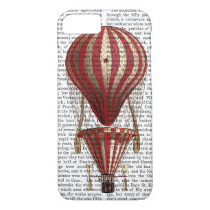 Tiered Hot Air Balloon Print Red iPhone 8/7 Case