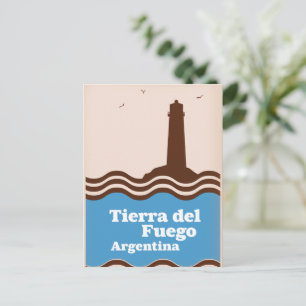 Tierra del Fuego Argentina, Les Eclaireurs Postcard