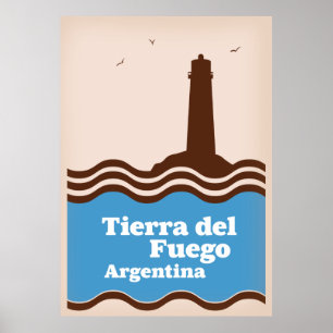 Tierra del Fuego Argentina, Les Eclaireurs Poster