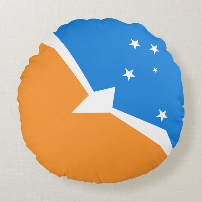 Tierra del Fuego Round Cushion (Front)