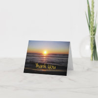 Tierra Del Mar Sunset Thank You