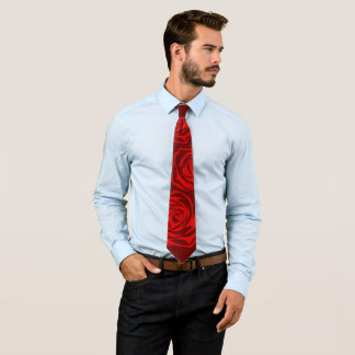 ties red rose