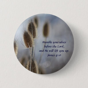 Tiesel - Humility 6 Cm Round Badge