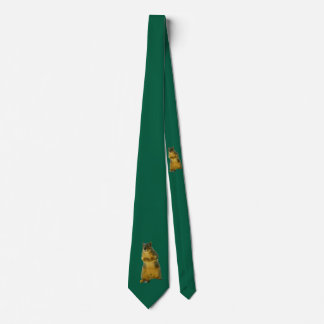 TieSquirrelly Stylish | Forest Green Novelty Tie