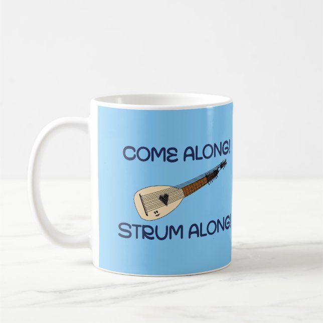 Tiff Theorbo Light Sky Coffee Mug (Left)