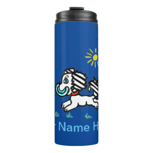 Tiffany and her Frisbee  Thermal Tumbler