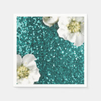 Tiffany Aquatic  Beach Jasmine Glitter Sequin