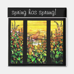 Tiffany Stained Glass Magnet