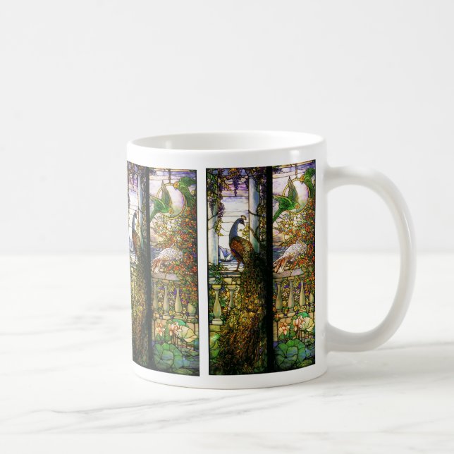 Tiffany Stained Glass Nature Mug (Right)