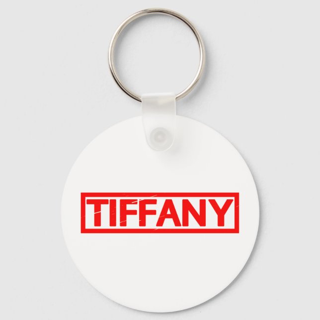 Tiffany Stamp Key Ring (Front)