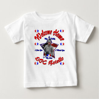 Tiffany's Customised Welcome Home Daddy Shirt