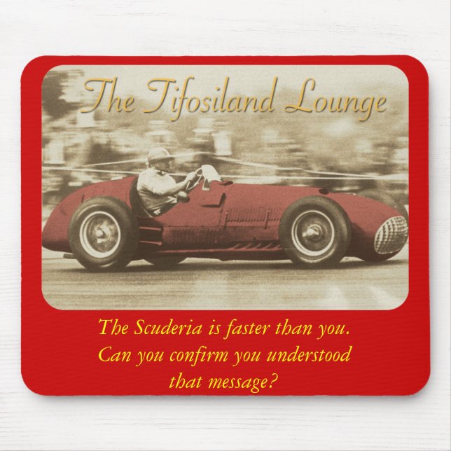Tifosiland Lounge Mousepad (Front)