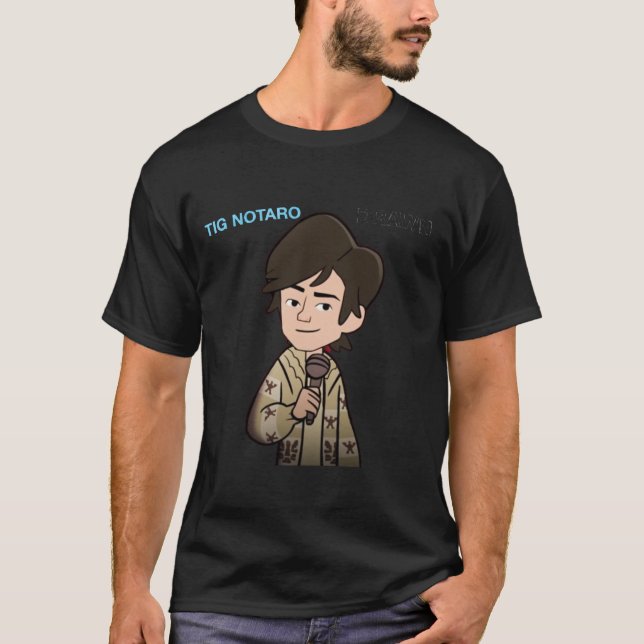 Tig Notaro Drawn T-Shirt (Front)