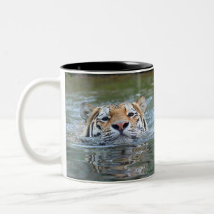 Tiger20160201 Two-Tone Coffee Mug