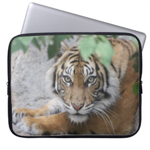 Tiger 008 laptop sleeve